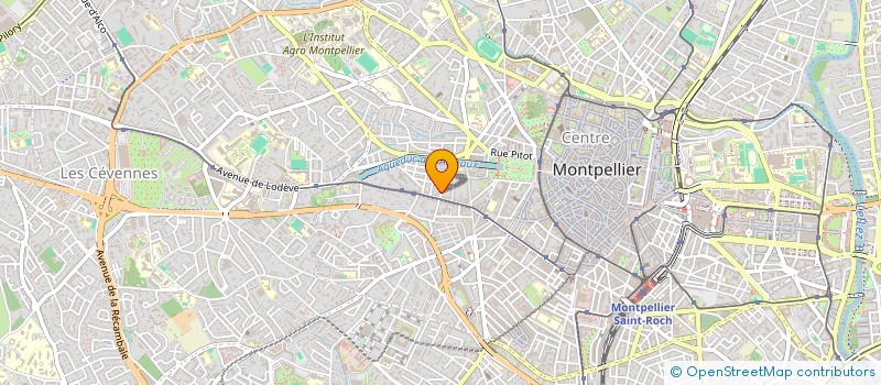 localisation de l'entreprise MADAME MARINA VALTIN à MONTPELLIER