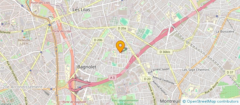 localisation de l'entreprise MADAME MARINA VARVARA DJIHONCHAHYAN à BAGNOLET