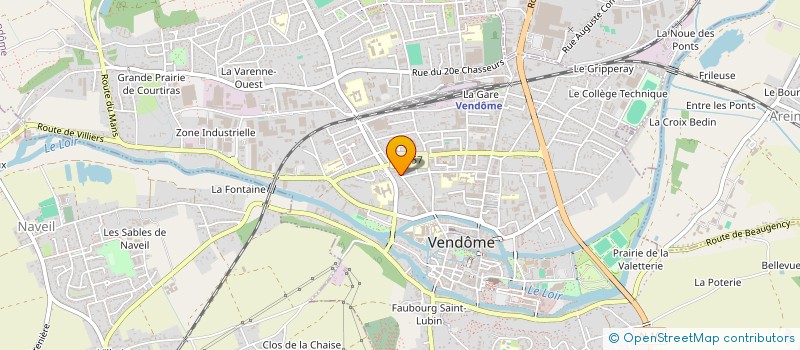 localisation de l'entreprise MADAME MARINA VIET  VENDOME