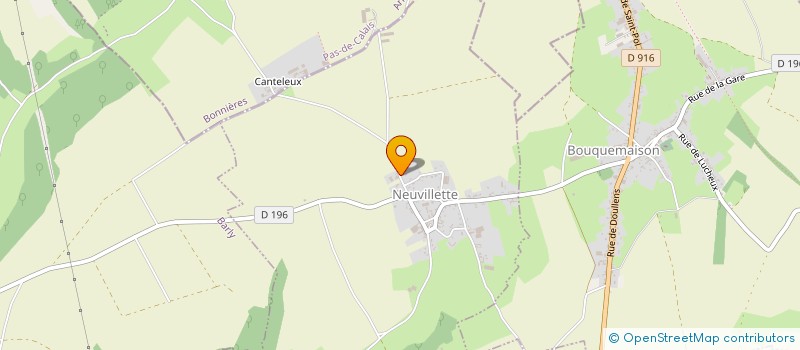 localisation de l'entreprise MADAME MARINA VUILLEMIN  NEUVILLETTE