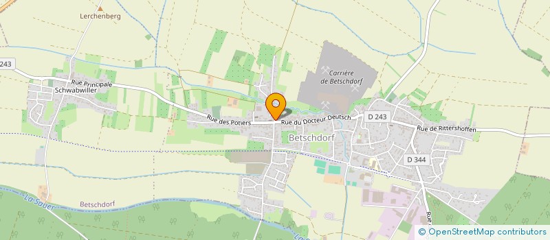 localisation de l'entreprise MADAME MARINA ZIEGLER  BETSCHDORF