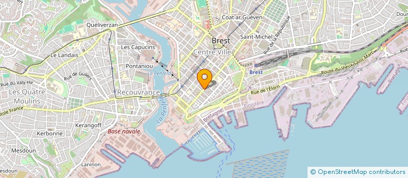localisation de l'entreprise MADAME MARINE ADAM à BREST