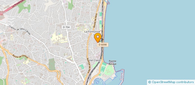 localisation de l'entreprise MADAME MARINE AFCHAIN à ANTIBES