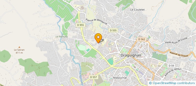 localisation de l'entreprise MADAME MARINE AGULLANA à DRAGUIGNAN