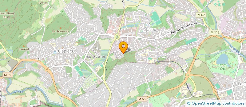 localisation de l'entreprise MADAME MARINE AL-HAMMOUD  MONTARNAUD