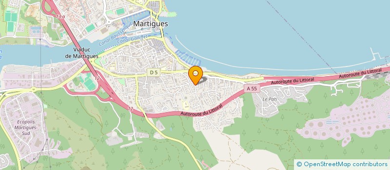 localisation de l'entreprise MADAME MARINE ALBANO  MARIGNANE