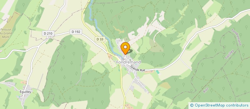 localisation de l'entreprise MADAME MARINE ALBRECHT  FONDREMAND