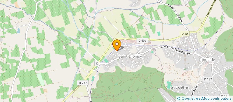 localisation de l'entreprise MADAME MARINE ALIGER  SAINT-DIONISY