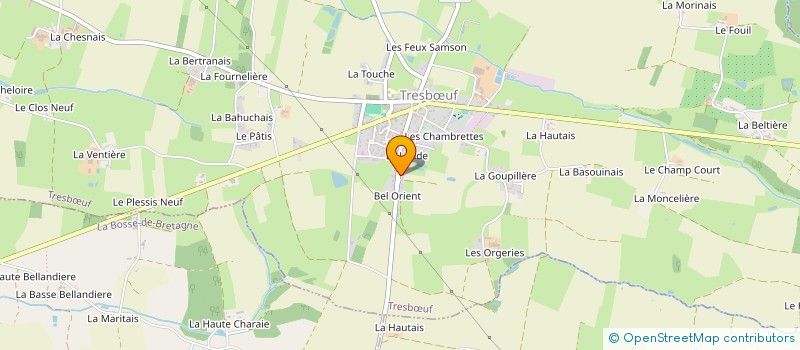 localisation de l'entreprise MADAME MARINE ALLAIN  TRESBUF