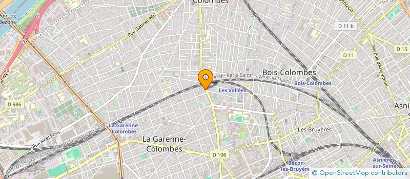 localisation de l'entreprise MADAME MARINE ALTHAPE ARHONDO à LA GARENNE COLOMBES