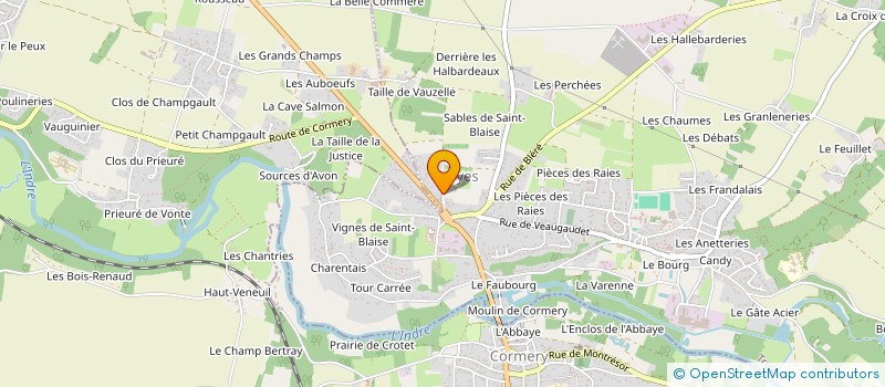 localisation de l'entreprise MADAME MARINE AMBOISE  ESVRES