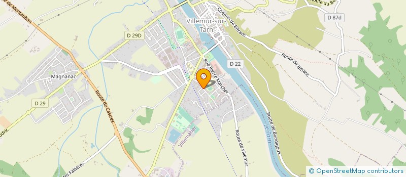 localisation de l'entreprise MADAME MARINE AMEDEE  VILLEMUR-SUR-TARN