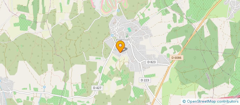 localisation de l'entreprise MADAME MARINE ANDRE  LEDENON