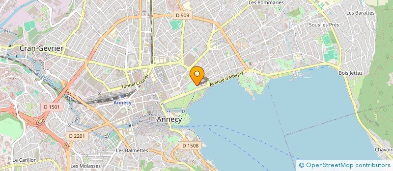 localisation de l'entreprise MADAME MARINE ANTOLINEZ à ANNECY