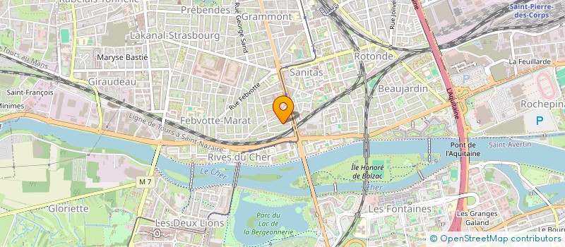 localisation de l'entreprise MADAME MARINE ANTONIO  TOURS