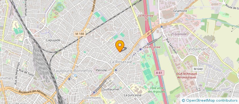localisation de l'entreprise MADAME MARINE ARMAND à TOULOUSE