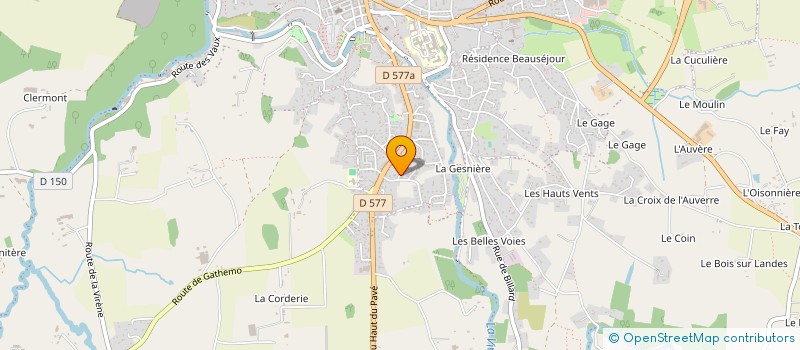 localisation de l'entreprise MADAME MARINE ARNAL  VIRE-NORMANDIE