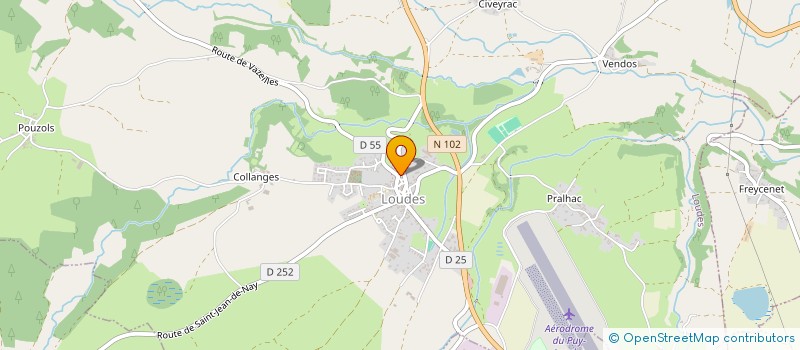 localisation de l'entreprise MADAME MARINE ARNAL  LOUDES