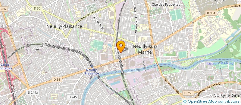localisation de l'entreprise MADAME MARINE AUCAN à NEUILLY-SUR-MARNE