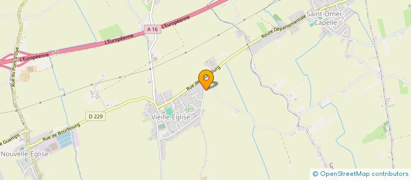 localisation de l'entreprise MADAME MARINE AUCHEDE  VIEILLE-EGLISE