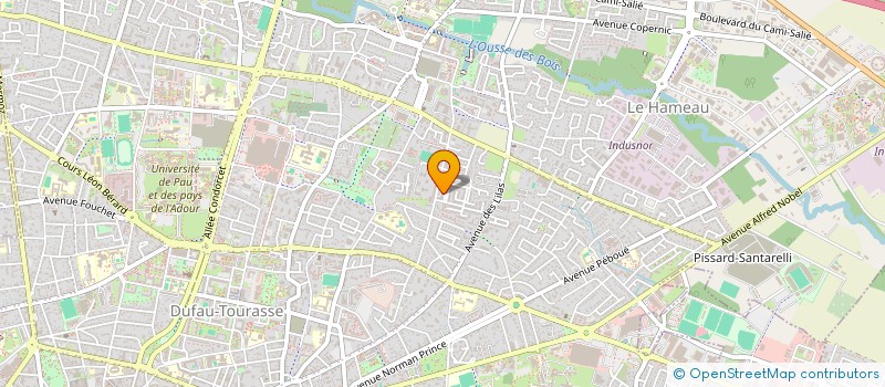 localisation de l'entreprise MADAME MARINE AURIOL à PAU