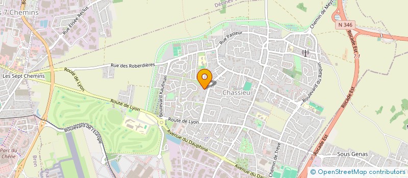 localisation de l'entreprise MADAME MARINE AURRAND-LIONS  CHASSIEU