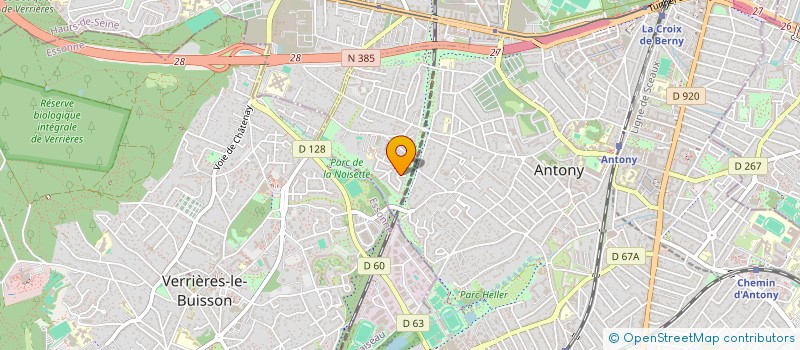 localisation de l'entreprise MADAME MARINE AVELANGE  ANTONY