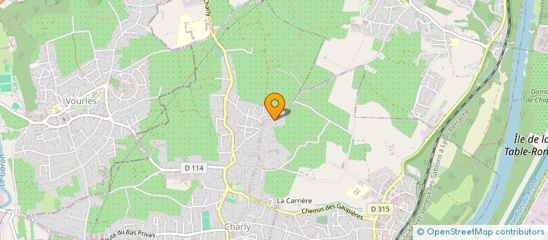 localisation de l'entreprise MADAME MARINE AVENIA  CHARLY