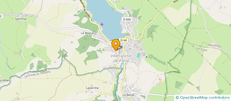 localisation de l'entreprise MADAME MARINE AVRIL  VILLEFRANCHE-DE-PANAT