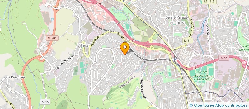 localisation de l'entreprise MADAME MARINE BACCAGLIONI  VILLARS