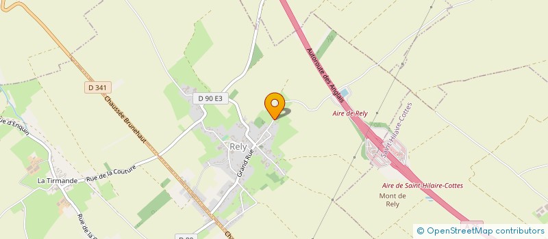 localisation de l'entreprise MADAME MARINE BAHUAUD  RELY