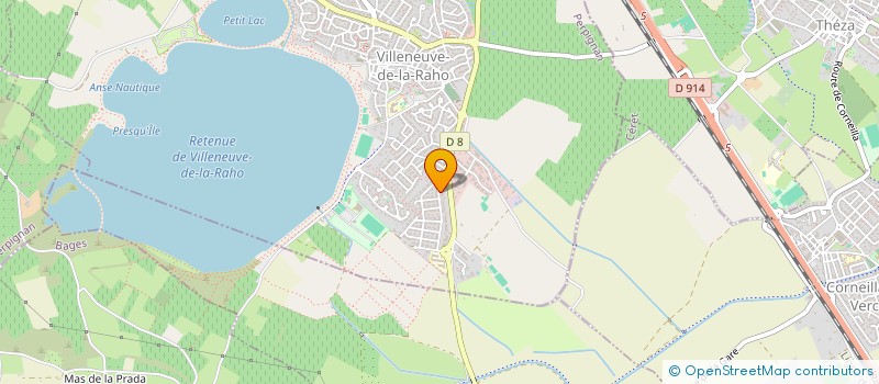 localisation de l'entreprise MADAME MARINE BAILLETTE  VILLENEUVE-DE-LA-RAHO