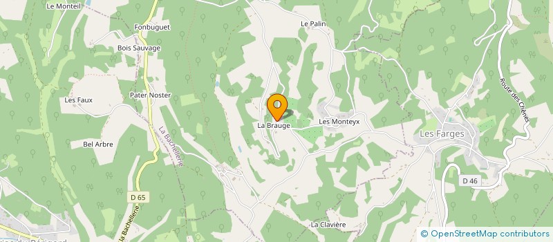 localisation de l'entreprise MADAME MARINE BAILLON  SAINT-LAURENT-DES-HOMMES