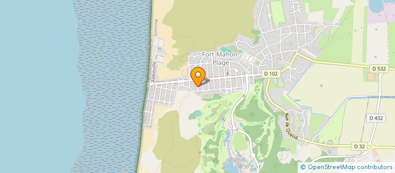 localisation de l'entreprise MADAME MARINE BAILLY  FORT-MAHON-PLAGE