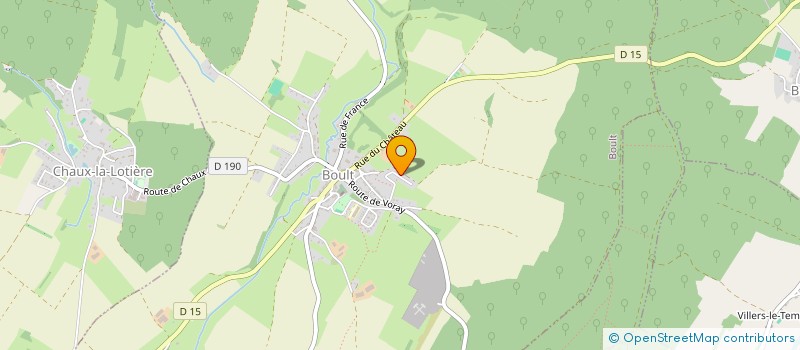 localisation de l'entreprise MADAME MARINE BAIOTTO  BOULT