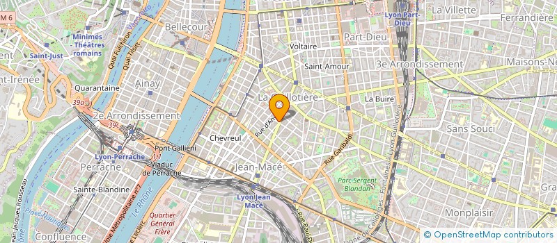 localisation de l'entreprise MADAME MARINE BAROU  CHAPONOST