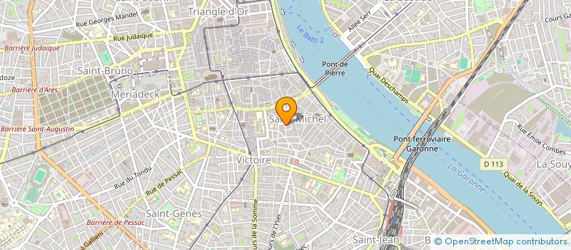 localisation de l'entreprise MADAME MARINE BAROUX  BORDEAUX