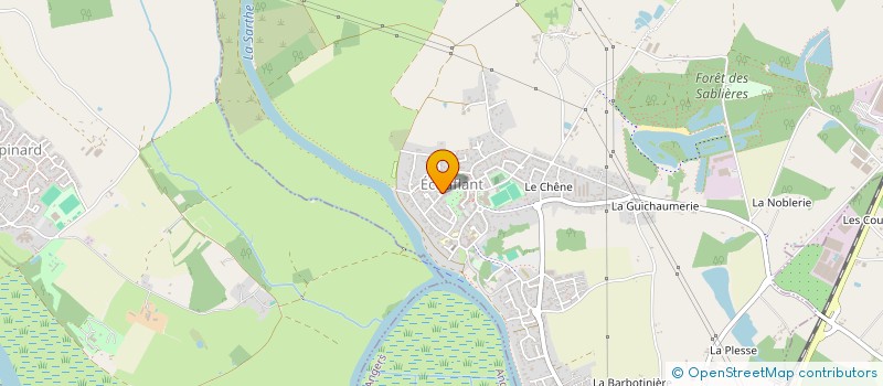 localisation de l'entreprise MADAME MARINE BARRE  ECOUFLANT