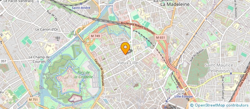 localisation de l'entreprise MADAME MARINE BARREYRE à LILLE