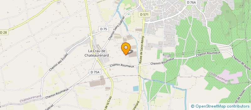 localisation de l'entreprise MADAME MARINE BARRIOL à CHATEAURENARD