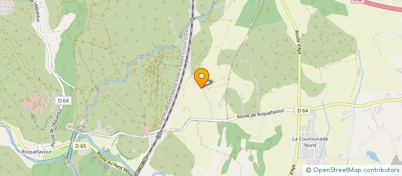 localisation de l'entreprise MADAME MARINE BARTHELEMY  VENTABREN