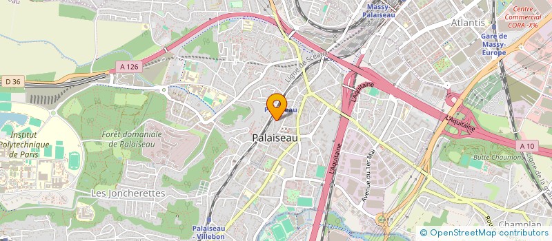 localisation de l'entreprise MADAME MARINE BAUDOT  PALAISEAU