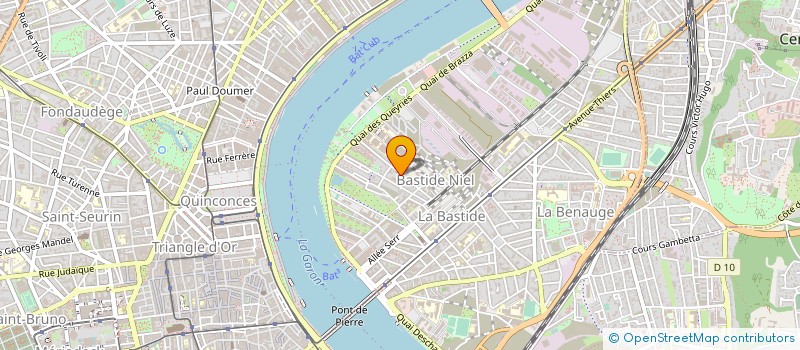 localisation de l'entreprise MADAME MARINE BAUDRIMONT  BORDEAUX