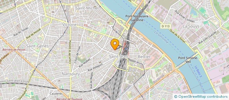 localisation de l'entreprise MADAME MARINE BAZZO  BORDEAUX