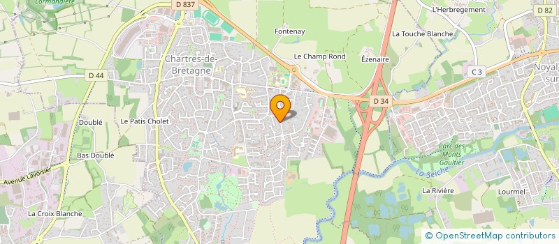 localisation de l'entreprise MADAME MARINE BEAUCHE  VAL D'ANAST