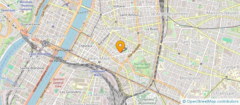 localisation de l'entreprise MADAME MARINE BECCARELLI  LYON