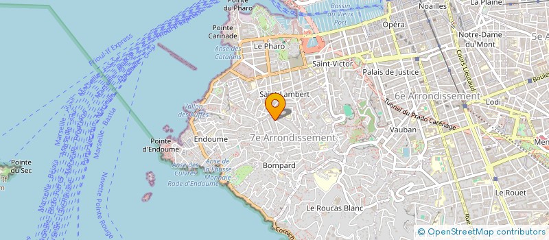 localisation de l'entreprise MADAME MARINE BEDROSSIAN à MARSEILLE