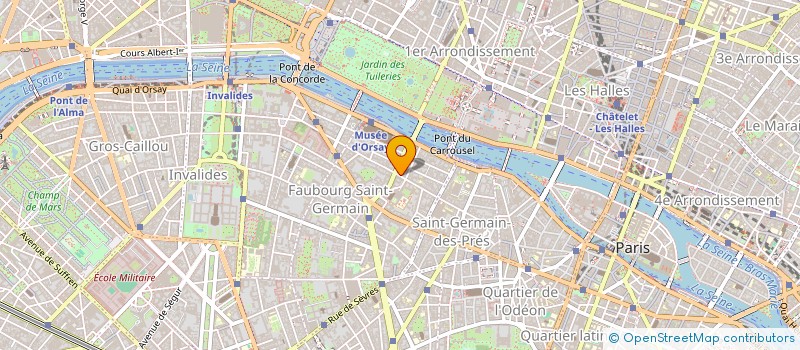 localisation de l'entreprise MADAME MARINE BELKEBIR  PARIS