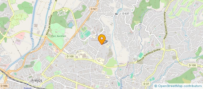 localisation de l'entreprise MADAME MARINE BELLE à FREJUS