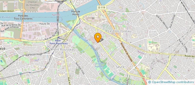 localisation de l'entreprise MADAME MARINE BELLEIL à NANTES